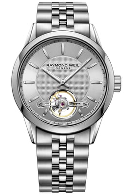Raymond Weil Freelancer Heren Horloge Zilverkleurig 2780-ST-65001