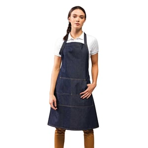 Premier Jeanssteek Slabberschort (set van 2) (Indigo Denim)