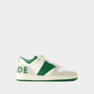 Sneakers Rhecess Laag - Rhude - Leer - Wit/Groen