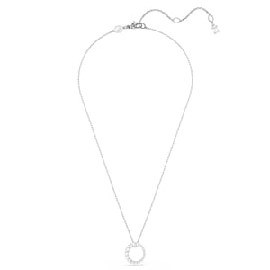 Swarovski 'Matrix' Dames Ketting van Basismetaal - Zilver 5688751