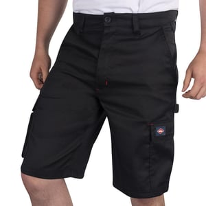 Lee Cooper Heren Klassieke Cargo Korte Broek (Zwart)