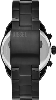 Diesel Spiked Heren Horloge Zwart DZ4609