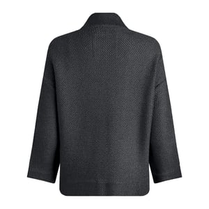 Weird Fish Dames/Dames Santosh Macaroni Cropped Vest (Marine)