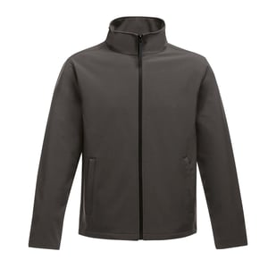 Regatta Heren Ablaze Afdrukbaar Softshell-jasje (Afdichting Grijs/Zwart)