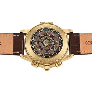 Heritor Automatische Apostel Glazuur Wijzerplaat Horloge