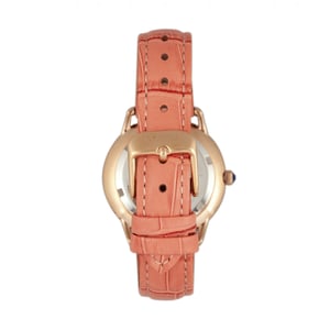Bertha Abby Zwitsers horloge met leren band