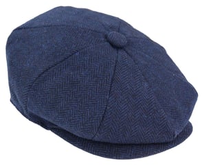 Peaky Blinders Tweed-hoed voor heren met scheermesje
