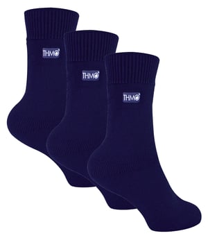 THMO - 3 paar thermo kindersokken - Marine