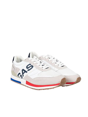 Gas Sneakers Yohn MIX Mannen Wit