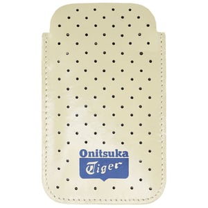 Onitsuka Tiger Cream lederen iPhone 5 hoesje hoesje 113939 0397
