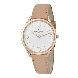 Pierre Cardin Pigalle Half Moon Unisex Horloge Beige CPI.2011