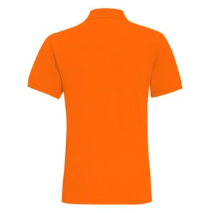 Asquith & Fox Heren Poloshirt met korte mouwen (Oranje)