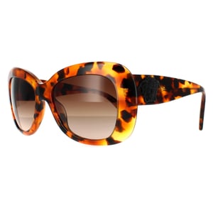 Versace zonnebril VE4317 260/13 Licht Havana Brown Gradiënt