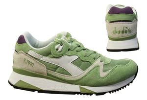 Diadora V7000 Nyl II Heren Groen Trainers