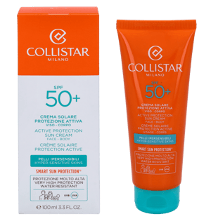 Collistar Active Protection Sun Cream Face Body50+ 100ml.