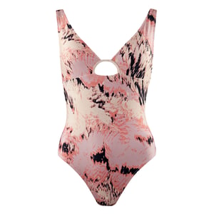 Gymshark Strappy Rug Dames Licht Roze Zwempak