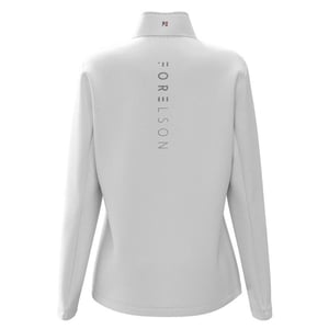 Forelson Dames/Dames Broadway Quarter Zip Golf Base Layer Top (Wit)