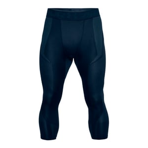 Under Armour Heren Threadborne Seamless Tight Cropped Legging Navy 1306391 408