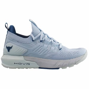 Under Armour x Project Rock 3 Blauw Dames Hardlooptrainers