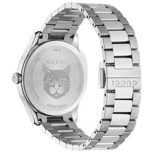 Gucci YA1264166 G-Timeless Roze Parelmoer Wijzerplaat Unisex horloge