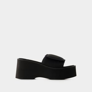 Scuba Wave sandalen - Courreges - Polyester - Zwart