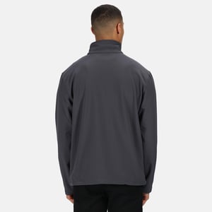 Regatta Reid Mens Softshell Windbestendig Waterafstotend Jasje (Afdichting Grijs)