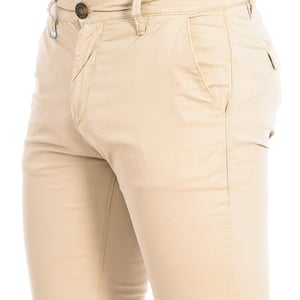 Lange broek met recht afgesneden zomen TMT002-TW417 man