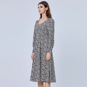 Midi Tea -jurk met Liberty Print