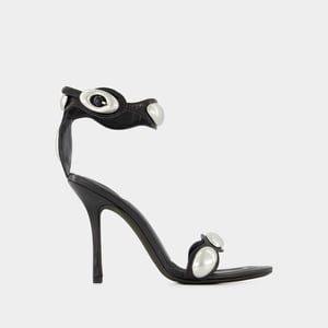 Dome 105 sandalen - Alexander Wang - Leer - Zwart