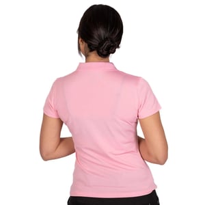 Island Green Dames/Dames Klassiek Micro Pique Golf Poloshirt (Snoepjesroze)