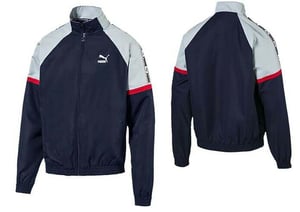 Puma XTG Blauw Geweven Track Jas - Heren