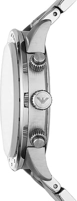 Emporio Armani Mario Heren Horloge Zilverkleurig AR11241