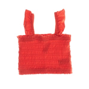 665820 Top met gerimpelde schouderbandjes voor meisjes