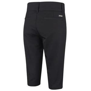 Island Green Dames/Dames Stretch Golfshorts (Zwart)