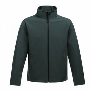 Regatta - Heren Ablaze Printable Softshell Jas (Donkergrijs met Zwart)