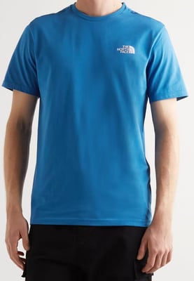 The North Face Heren SS Simple Dome T Shirt Bomber Blauw