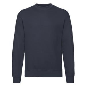 Fruit Of The Loom Heren Klassieke Drop Schouder Sweatshirt (Deep Navy)