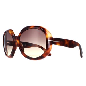 Tom Ford Georgia 02 FT1011 52B dark havana smoke gradient zonnebril