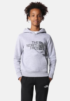 The North Face Kids Drew Peak Overhead Hoodie in Grijs