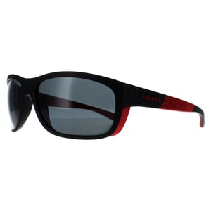 Arnette Square Heren Zwart Donkergrijs Gepolariseerd AN4337 Floresta