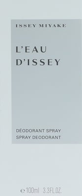 Issey Miyake L'Eau D'Issey Pour Femme Deo Spray 100ml.