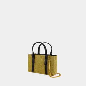 Strik Midi boodschappentas - Kara - Mesh - Goud
