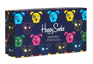 Happy Socks - Noviteit Hondensokken Cadeaubox - Hond
