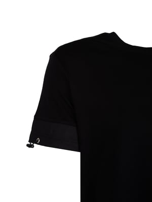 Les Hommes T-Shirt Mannen zwart