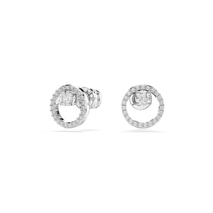 Swarovski 'Dextera' Damen Oorbellen van Basismetaal - Zilver 5692262