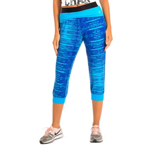 Dames Sport Piratenbroek met Dubbele Elastische Tailleband Z1B00312