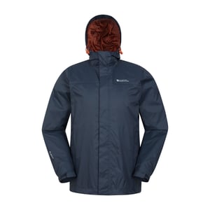 Mountain Warehouse Torrent Waterdichte Jas voor heren (Donkerblauw)