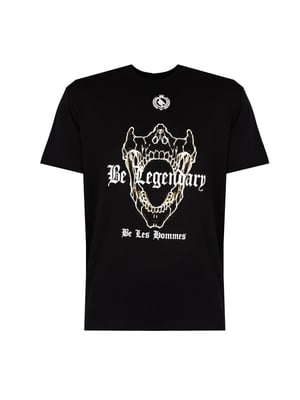 Les Hommes T-Shirt Be Legendary Mannen zwart