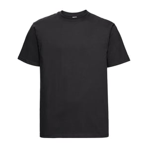 Russell Heren Klassiek Zwaargewicht T-shirt (Zwart)