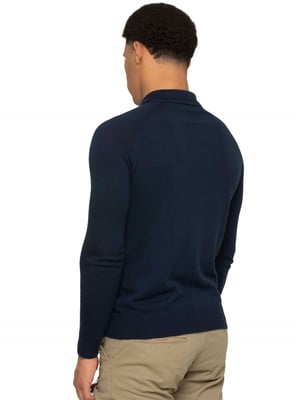 Enzo Milano heren polotrui met halve rits